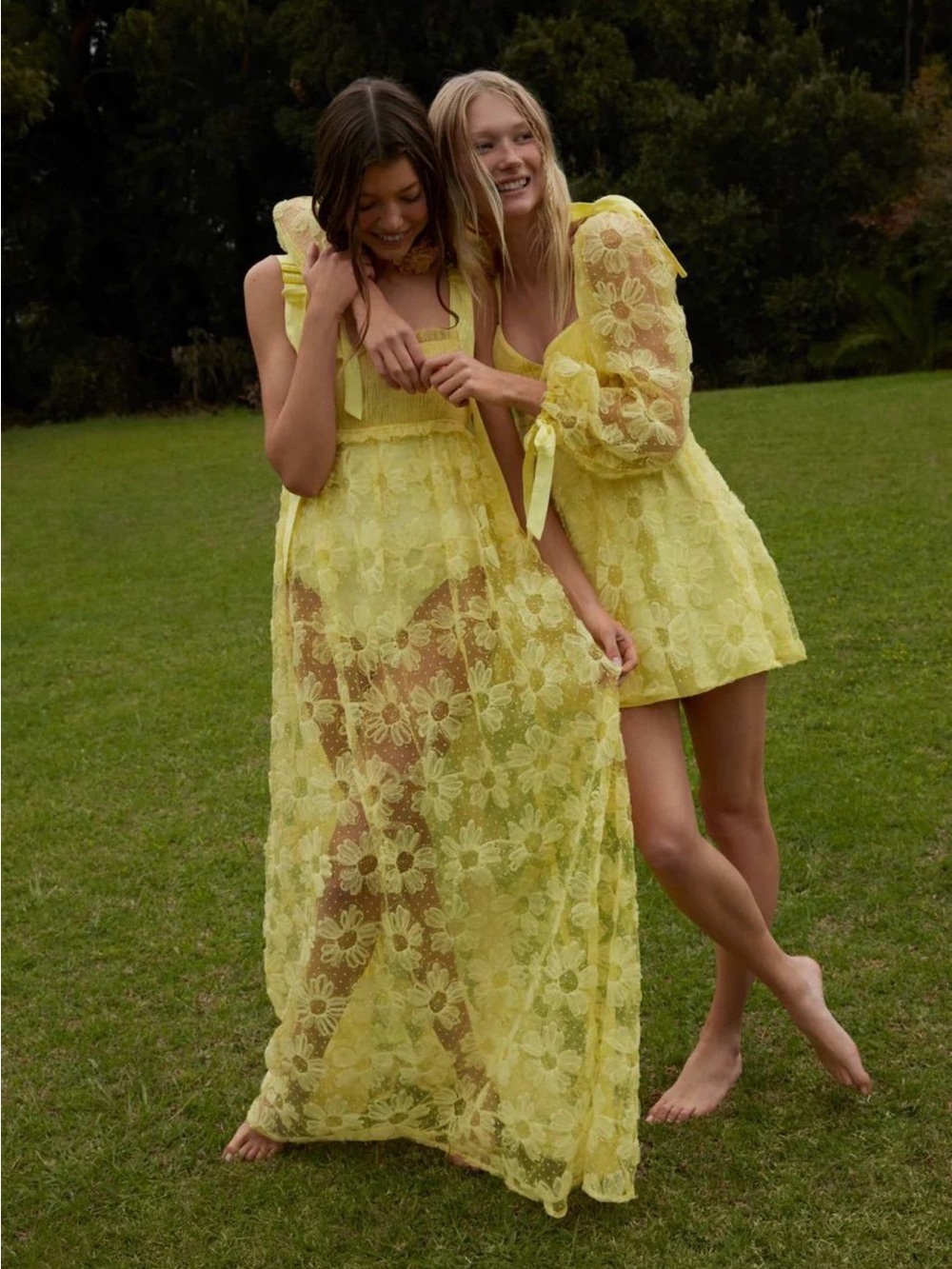 For Love & Lemons Emma Maxi Dress
